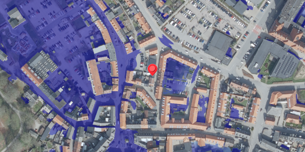 Ekstrem regn på Markstræde 25, 7700 Thisted