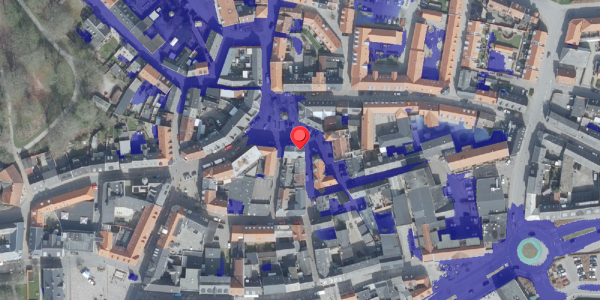 Ekstrem regn på Nytorv 4C, 7700 Thisted