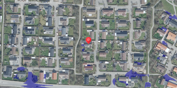 Ekstrem regn på Ribesvej 9, 7700 Thisted