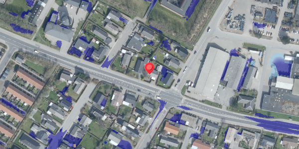 Ekstrem regn på Ringvej 4, 7700 Thisted