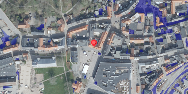Ekstrem regn på Store Torv 5, 7700 Thisted