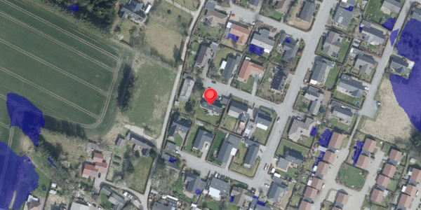Ekstrem regn på Teglbakken 28, 7700 Thisted