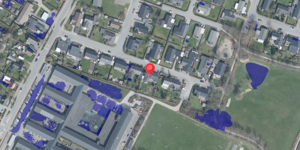 Ekstrem regn på Tranevej 14, 7700 Thisted
