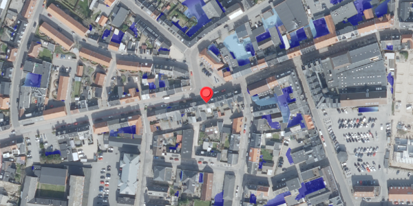Ekstrem regn på Vestergade 35A, 7700 Thisted