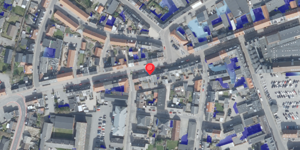 Ekstrem regn på Vestergade 41A, 7700 Thisted