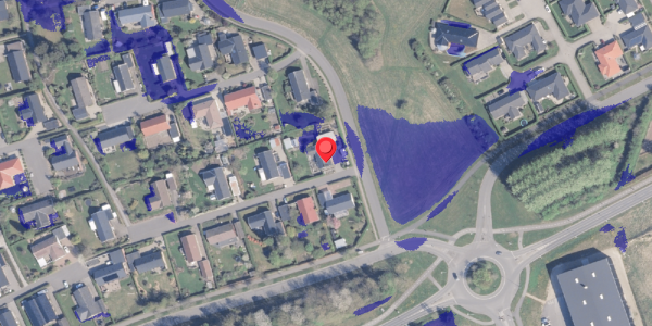 Ekstrem regn på Seglen 21, 8800 Viborg