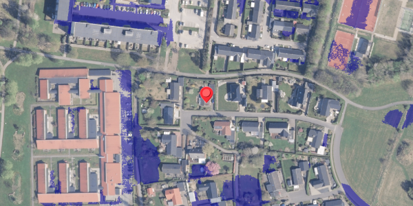 Ekstrem regn på Seglen 73, 8800 Viborg