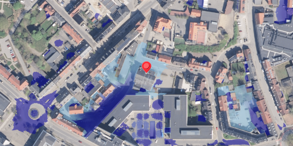 Ekstrem regn på Sparregade 2A, . , 8800 Viborg