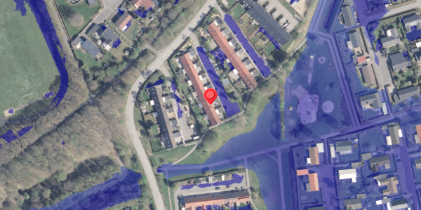 Ekstrem regn på Teglmarken 39, 8800 Viborg