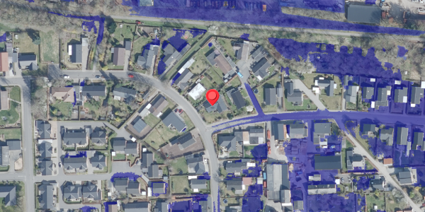 Ekstrem regn på Agertoften 8, 9620 Aalestrup