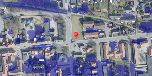 Ekstrem regn på Borgergade 21, 9620 Aalestrup