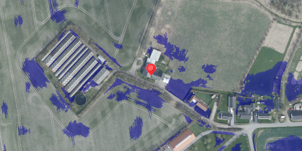 Ekstrem regn på Under Bjerget 8, 9460 Brovst