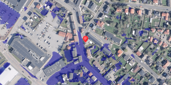 Ekstrem regn på Algade 95, 9700 Brønderslev