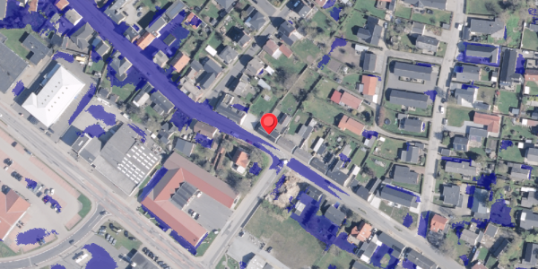 Ekstrem regn på Algade 129, 9700 Brønderslev