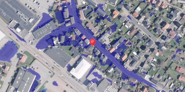 Ekstrem regn på Algade 144, 9700 Brønderslev