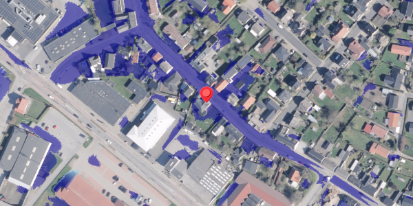 Ekstrem regn på Algade 150, 9700 Brønderslev