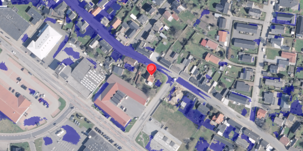 Ekstrem regn på Algade 166, 9700 Brønderslev