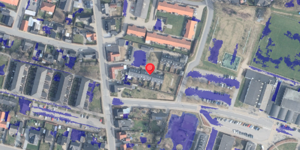 Ekstrem regn på Algade 13D, 9320 Hjallerup