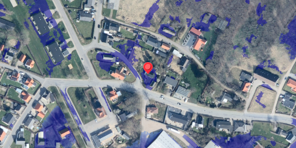 Ekstrem regn på Fiskervej 2, 9340 Asaa