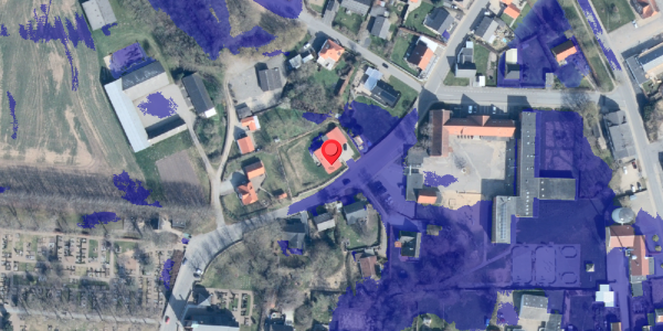 Ekstrem regn på Mathildevej 5, 9340 Asaa