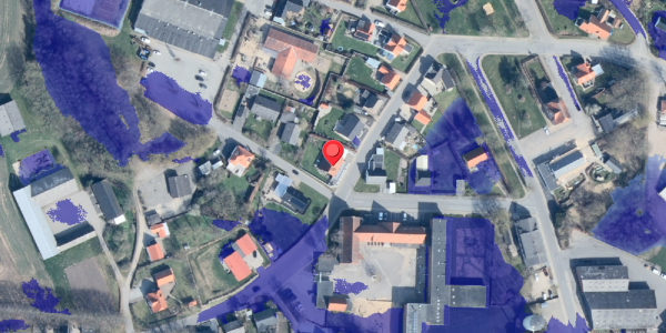 Ekstrem regn på Mathildevej 9, 9340 Asaa