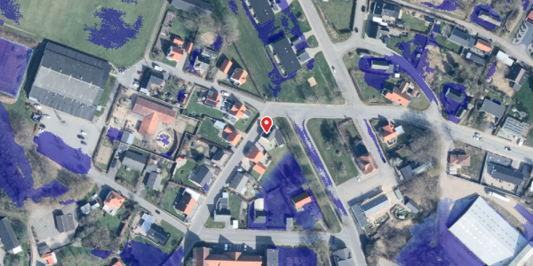 Ekstrem regn på Mathildevej 12, 9340 Asaa