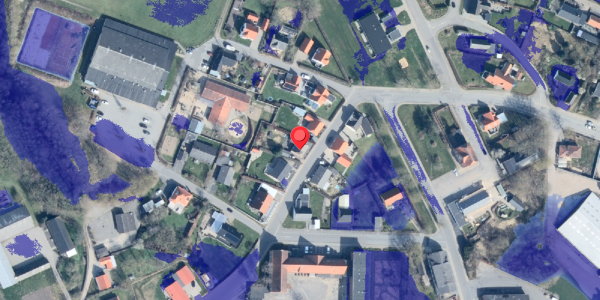 Ekstrem regn på Mathildevej 13, 9340 Asaa