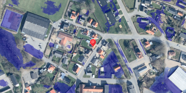 Ekstrem regn på Mathildevej 15, 9340 Asaa