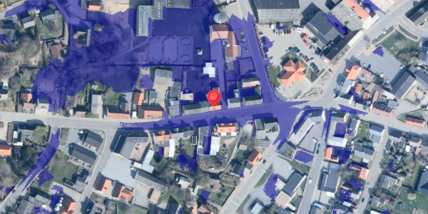 Ekstrem regn på Skippergade 6, 9340 Asaa