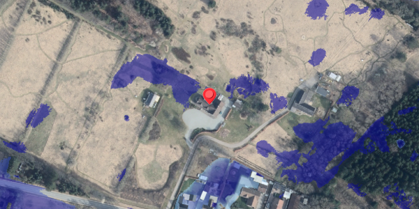 Ekstrem regn på Tryvej 45, 9330 Dronninglund