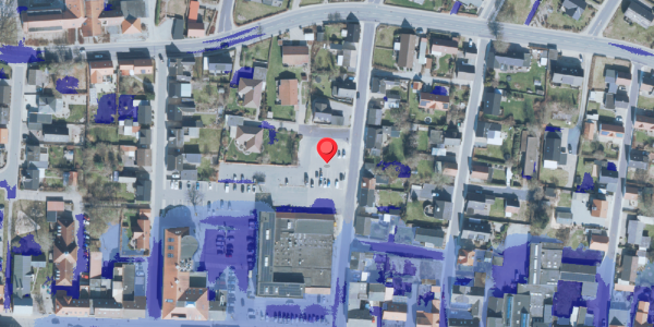 Ekstrem regn på Algade 3, 9690 Fjerritslev