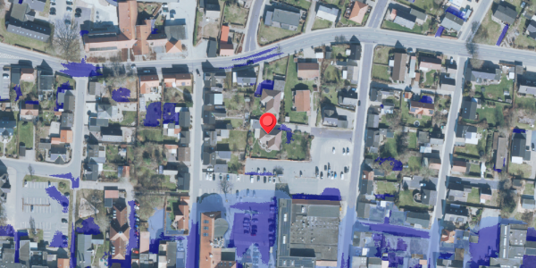 Ekstrem regn på Algade 3C, . , 9690 Fjerritslev