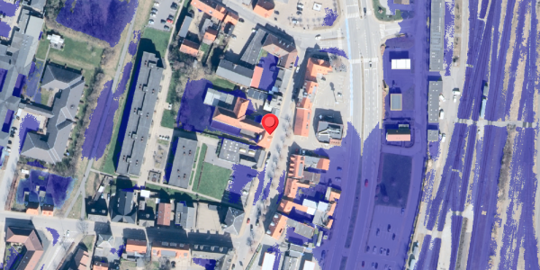 Ekstrem regn på Danmarksgade 6, 9900 Frederikshavn