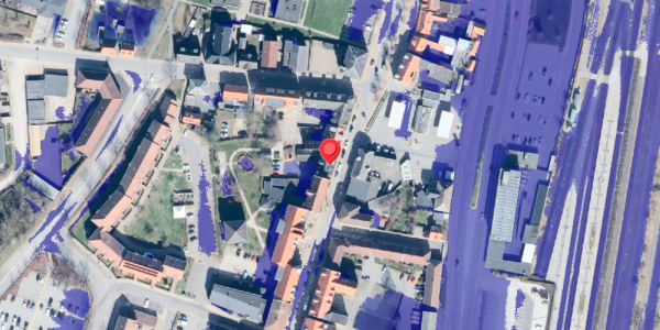 Ekstrem regn på Danmarksgade 18A, . , 9900 Frederikshavn