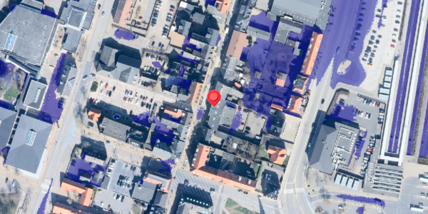 Ekstrem regn på Danmarksgade 41, . , 9900 Frederikshavn