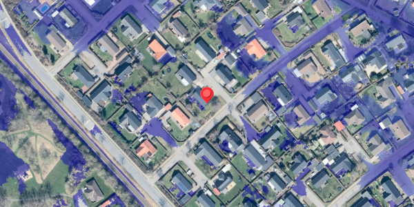 Ekstrem regn på Englund 9, 9900 Frederikshavn
