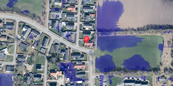 Ekstrem regn på Krilvej 2, 9900 Frederikshavn