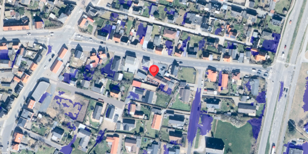 Ekstrem regn på Thodesvej 16B, 9900 Frederikshavn