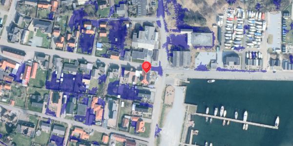 Ekstrem regn på Brogade 1, 9370 Hals