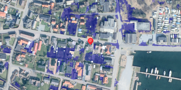 Ekstrem regn på Brogade 5, 9370 Hals