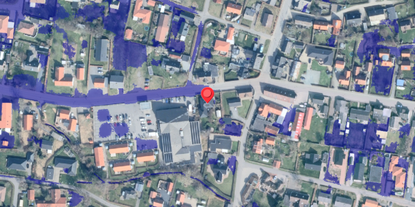 Ekstrem regn på Brogade 21, 9370 Hals