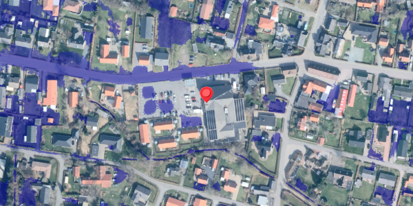 Ekstrem regn på Brogade 23, 9370 Hals