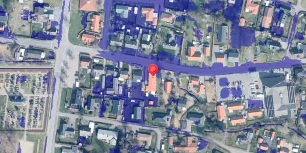 Ekstrem regn på Brogade 39, 9370 Hals