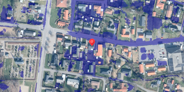Ekstrem regn på Brogade 41, 9370 Hals