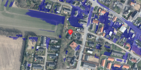 Ekstrem regn på Vestergade 21, 9370 Hals
