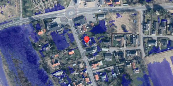 Ekstrem regn på Bindslevvej 3, 9881 Bindslev