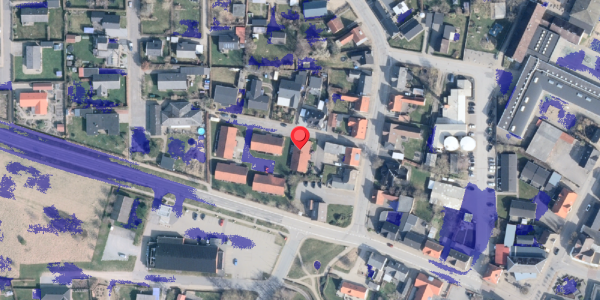Ekstrem regn på Mellemgade 9, 9881 Bindslev