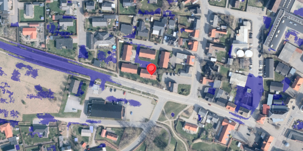 Ekstrem regn på Mellemgade 17, 9881 Bindslev