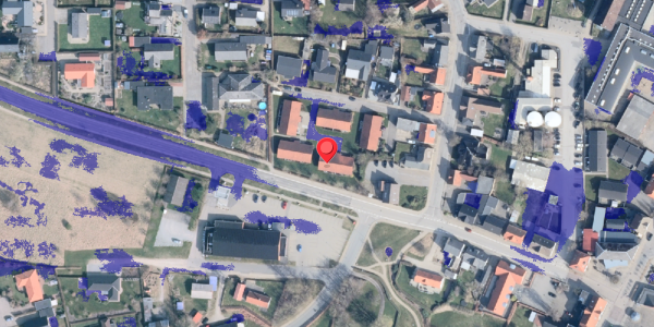 Ekstrem regn på Mellemgade 19, 9881 Bindslev