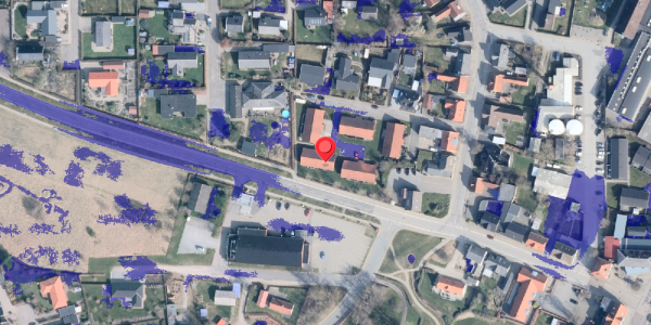 Ekstrem regn på Mellemgade 21, 9881 Bindslev